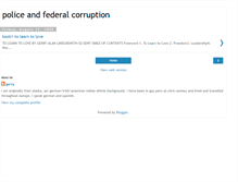 Tablet Screenshot of gerry-policeandfederalcorruption.blogspot.com