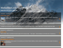 Tablet Screenshot of matkafillari.blogspot.com