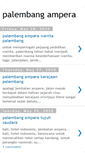 Mobile Screenshot of palembangampera.blogspot.com