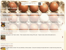 Tablet Screenshot of lowcarblayla.blogspot.com