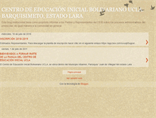 Tablet Screenshot of preescolarucla.blogspot.com