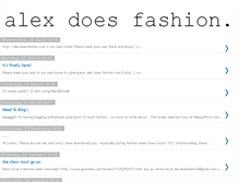 Tablet Screenshot of alexdoesfashion.blogspot.com
