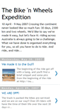 Mobile Screenshot of bikenwheelsexpedition.blogspot.com