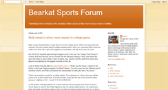 Desktop Screenshot of bearkatsportsforum.blogspot.com