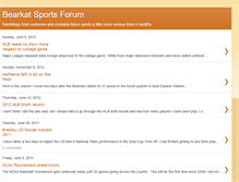 Tablet Screenshot of bearkatsportsforum.blogspot.com