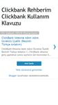 Mobile Screenshot of clickbankrehberim.blogspot.com