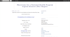 Desktop Screenshot of capitaldistrictpnhp.blogspot.com