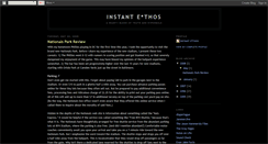 Desktop Screenshot of instant-ethos.blogspot.com