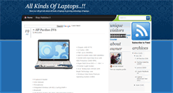 Desktop Screenshot of laptopsinfo2011.blogspot.com