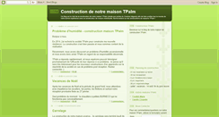 Desktop Screenshot of construction-maison-tpalm.blogspot.com