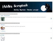 Tablet Screenshot of niddlesscrapbook.blogspot.com