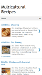 Mobile Screenshot of multiculturalrecipes.blogspot.com