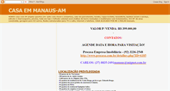 Desktop Screenshot of casamanaus.blogspot.com