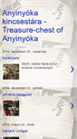 Mobile Screenshot of anyinyoka-kincsestara.blogspot.com