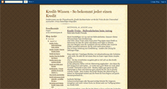 Desktop Screenshot of kredit-geheimnisse.blogspot.com