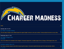 Tablet Screenshot of chargermadness.blogspot.com