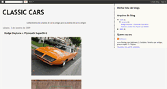 Desktop Screenshot of dream-old-cars.blogspot.com