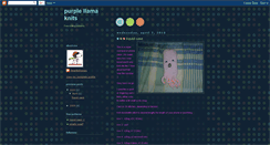 Desktop Screenshot of iheartlollypopsknits.blogspot.com