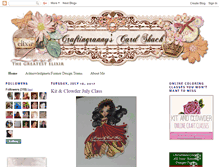 Tablet Screenshot of craftingranny.blogspot.com