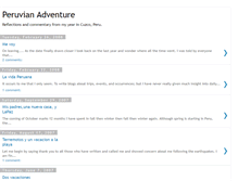 Tablet Screenshot of annemarie-peruvianadventure.blogspot.com