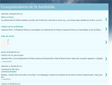 Tablet Screenshot of conquistadoresdelaantartida.blogspot.com