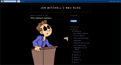Desktop Screenshot of jonmitchellnku2.blogspot.com