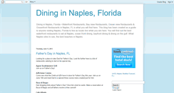 Desktop Screenshot of diningonthebay.blogspot.com