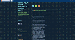 Desktop Screenshot of lutapelaterraindigena.blogspot.com