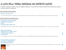 Tablet Screenshot of lutapelaterraindigena.blogspot.com