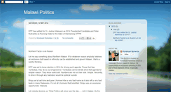 Desktop Screenshot of malawi-politics.blogspot.com