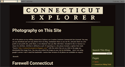 Desktop Screenshot of connecticutexplorer.blogspot.com