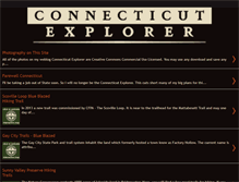 Tablet Screenshot of connecticutexplorer.blogspot.com