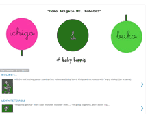 Tablet Screenshot of ichigoandbuko.blogspot.com