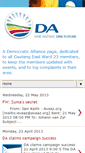 Mobile Screenshot of da-gautengeast-ward23.blogspot.com