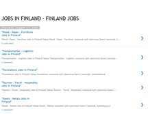 Tablet Screenshot of jobs-in-finland.blogspot.com