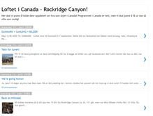 Tablet Screenshot of loftet-i-canada.blogspot.com