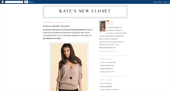 Desktop Screenshot of katesnewcloset.blogspot.com