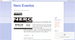 Desktop Screenshot of neroeventos.blogspot.com