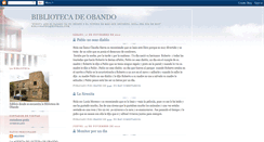 Desktop Screenshot of biblioteca-obando.blogspot.com