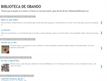 Tablet Screenshot of biblioteca-obando.blogspot.com