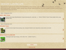 Tablet Screenshot of desainlandscape.blogspot.com