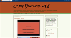 Desktop Screenshot of cidadeeducativa.blogspot.com