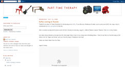 Desktop Screenshot of parttimetherapy.blogspot.com