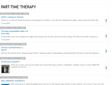 Tablet Screenshot of parttimetherapy.blogspot.com