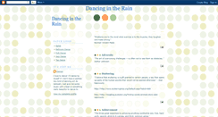 Desktop Screenshot of dancer-dancingintherain.blogspot.com