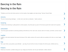 Tablet Screenshot of dancer-dancingintherain.blogspot.com