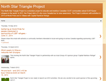 Tablet Screenshot of northstartriangle.blogspot.com