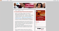 Desktop Screenshot of innovateclassrooms.blogspot.com