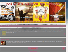 Tablet Screenshot of mividanuevaencristo.blogspot.com