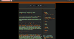 Desktop Screenshot of papitosway.blogspot.com